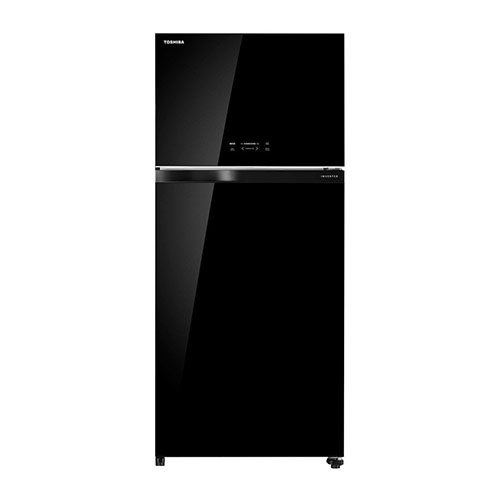 Toshiba Refrigerator | Toshiba Refrigerator 608L Double Door Black Glass- GR-AG820U(XK)