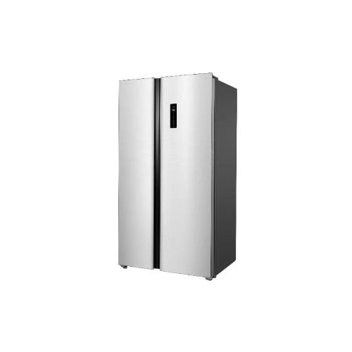 TCL REFRIGERATOR | 520 LITRE, SIDE BY SIDE, INVERTER NO FROST, ELECTRONIC CONTROL, AAT FRESH TECHNOLOGY, HUMIDITY CARE CRISPER, LED LIGHT, GLASS SHELF, INOX - P520SBS