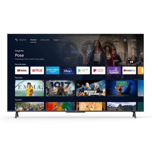 TCL TELEVISION | 55 INCH, 4K ULTRA HD, ANDROID TV, GOOGLE ASSISTANT, DOLBY ATMOS AND DTS, ONKYO SPEAKER SYSTEM - 50C725
