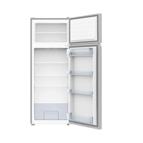 TCL Refrigerator | F210TMG 210 Litres Double Door - Crystal Ash Grey