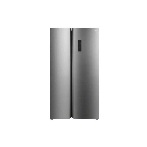 TCL REFRIGERATOR | 597 LITRE, SIDE BY SIDE, INVERTER NO FROST, ELECTRONIC CONTROL, AAT FRESH TECHNOLOGY, HUMIDITY CARE CRISPER, LED LIGHT, GLASS SHELF, INOX - P650SBS