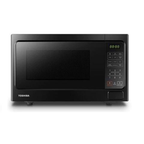 TOSHIBA MM-EG25P(BK) MICROWAVE 25 LITRE, SOLO + GRILL 1000W, BLACK 