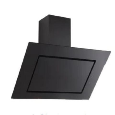 KITCHENCRAFT Tempered Glass Cooker Hood - 90cm - Black - (3262.90)